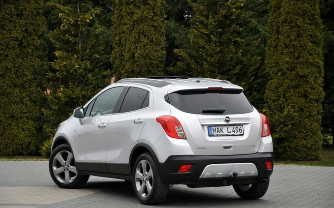 Opel Mokka cena 37900 przebieg: 215217, rok produkcji 2013 z Korsze małe 781